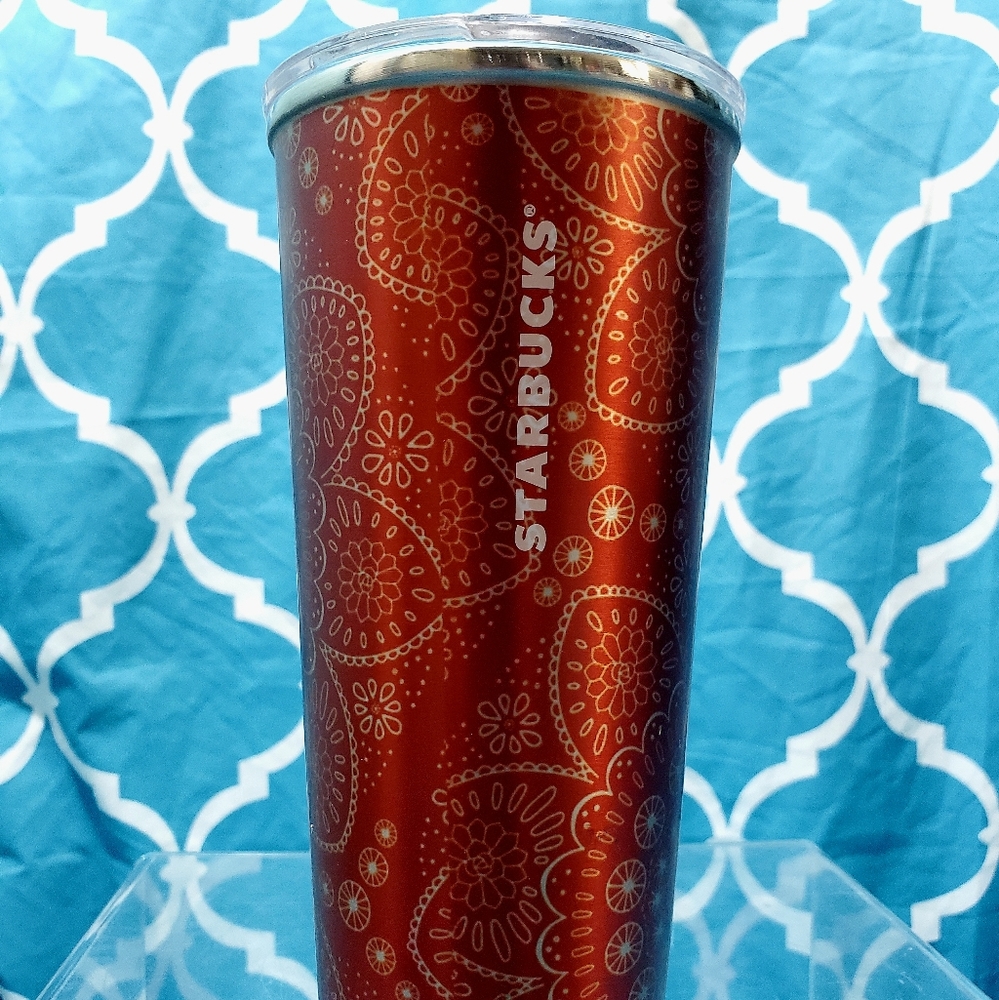Starbucks Mercury Succulent Eyelets Tumbler